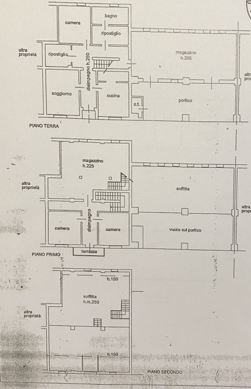 Castelfranco V.to: frazione proponiamo in vendita una porzione di fabbricato rurale di ampia volu...