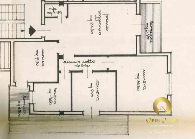 OPEN HOUSE by Franco Savegnago propone in locazione appartamento Bicamere Ristrutturato con 5 pos...