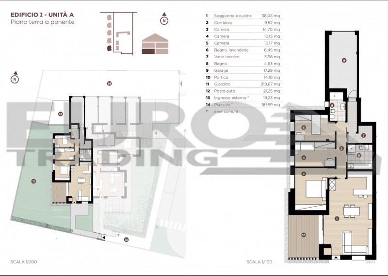 SCORZE': Loc. Peseggia, situato in zona residenziale proponiamo appartamento su palazzina di nuov...