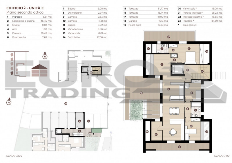 SCORZE': Loc. Peseggia, situato in zona residenziale proponiamo attico su palazzina di nuova cost...