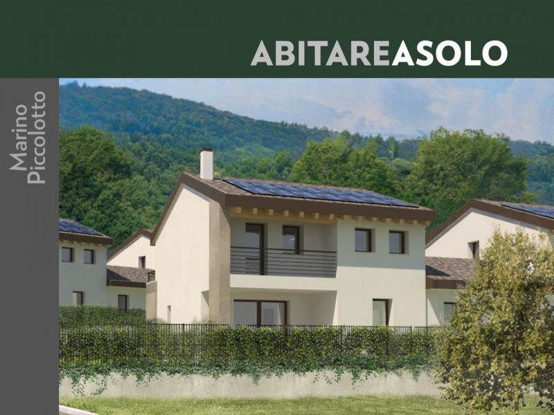 Rif. V5042 - Cavaso del Tomba, nuova villetta bifamiliare ubicata in zona tranquilla a pochi minu...