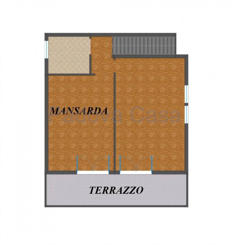 Grazioso duplex all'ultimo piano esposto al sole, in splendido quartiere residenziale. L'appartam...
