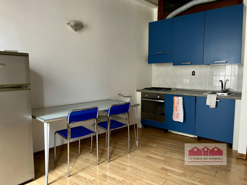 VICENZA - SAN BIAGIO: MINI ARREDATO COMPOSTO DA SOGGIORNO CON ANGOLO COTTURA, UN BAGNO ED UNA CAM...