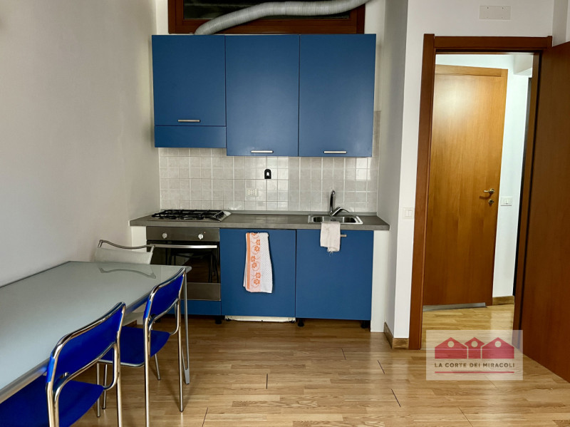 VICENZA - SAN BIAGIO: MINI ARREDATO COMPOSTO DA SOGGIORNO CON ANGOLO COTTURA, UN BAGNO ED UNA CAM...