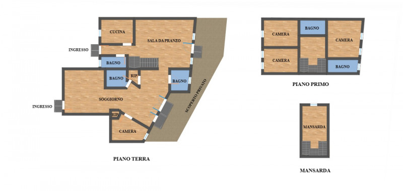 PADOVA - CENTRO STORICO - RIVIERE - Proponiamo in vendita soluzione indipendente di circa 300mq i...