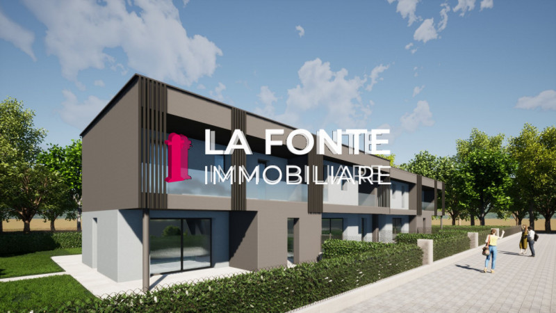 CAPRICCIO DI VIGONZA - NUOVE PORZIONI DI QUADRIFAMILIARI. Queste residenze, sviluppate su due pia...