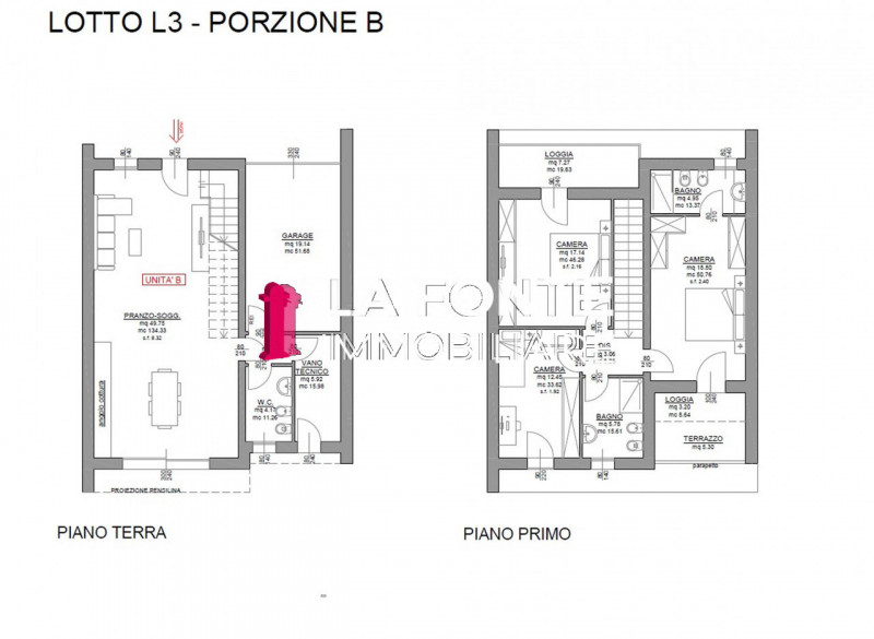 CAPRICCIO DI VIGONZA - NUOVE PORZIONI DI QUADRIFAMILIARI. Queste residenze, sviluppate su due pia...