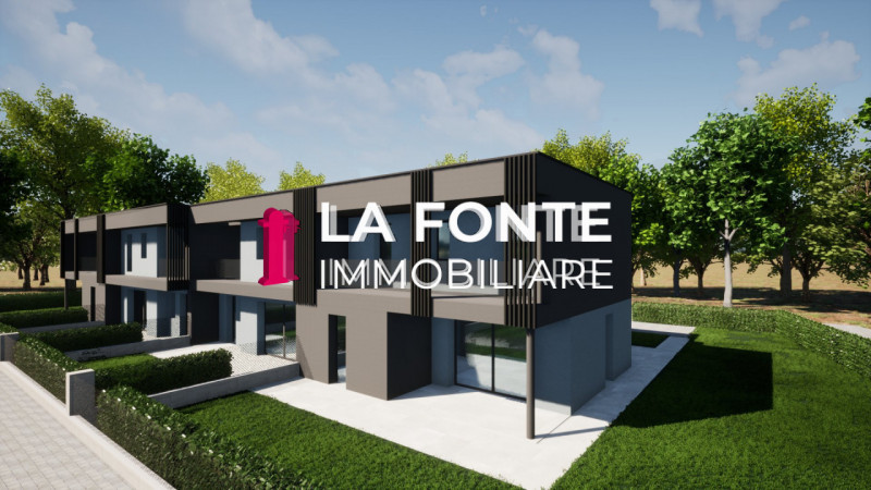 CAPRICCIO DI VIGONZA - NUOVE PORZIONI DI QUADRIFAMILIARI. Queste residenze, sviluppate su due pia...