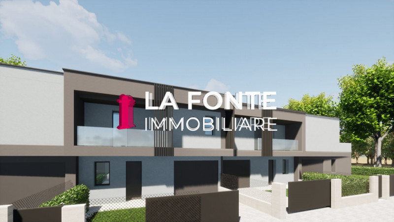 CAPRICCIO DI VIGONZA - NUOVE PORZIONI DI QUADRIFAMILIARI. Queste residenze, sviluppate su due pia...