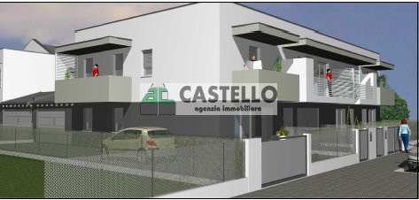 Campodarsego frazione interessanti porzioni di quadrifamiliare con 3 camere e giardino in corso d...