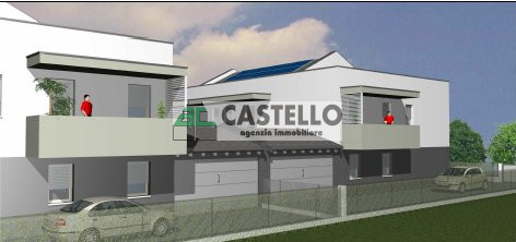 Campodarsego frazione interessanti porzioni di quadrifamiliare con 3 camere e giardino in corso d...