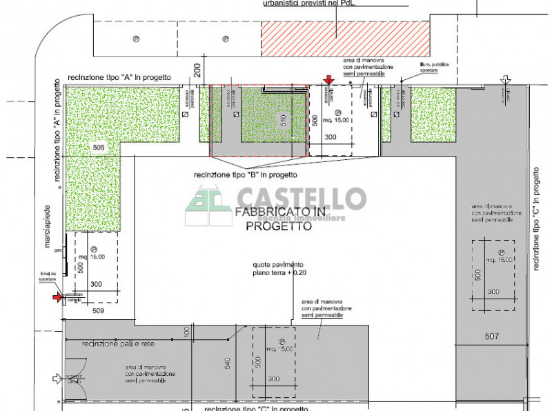 Campodarsego frazione interessanti porzioni di quadrifamiliare con 3 camere e giardino in corso d...