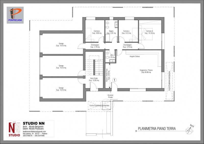 In Comune di Vigonza zona Peraga vicino al castello dei Peraga, nuova realizzazione fronte piazza...