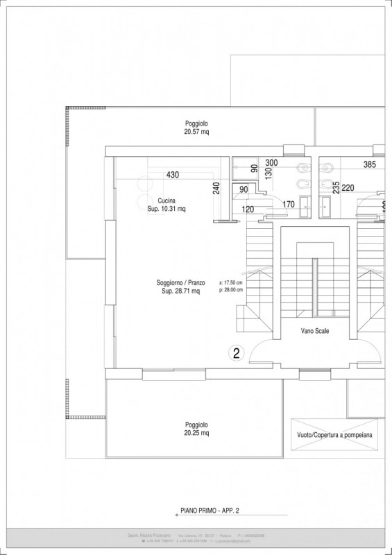 In Comune di Vigonza zona Peraga vicino al castello dei Peraga, nuova realizzazione fronte piazza...