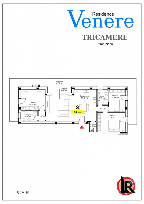 Stupendo e unico appartamento con due zone notti separate! Ottima soluzione per avere una camere ...