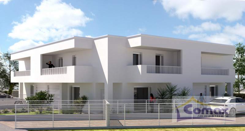 Abano Terme quadrifamiliare suddivisa a croce, di nuova costruzione, zona residenziale, comoda al...