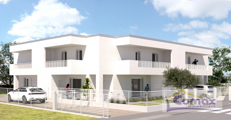 Abano Terme quadrifamiliare suddivisa a croce, di nuova costruzione, zona residenziale, comoda al...