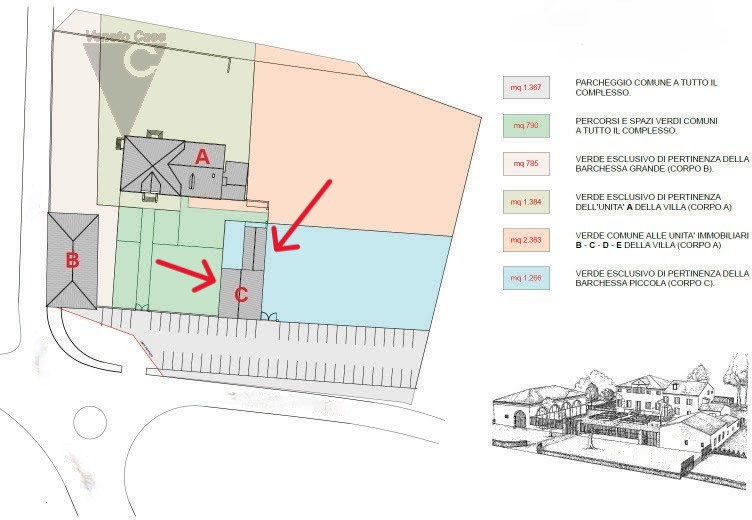 Nella prima periferia di Padova-Zona industriale est, proponiamo in locazione ufficio in compless...