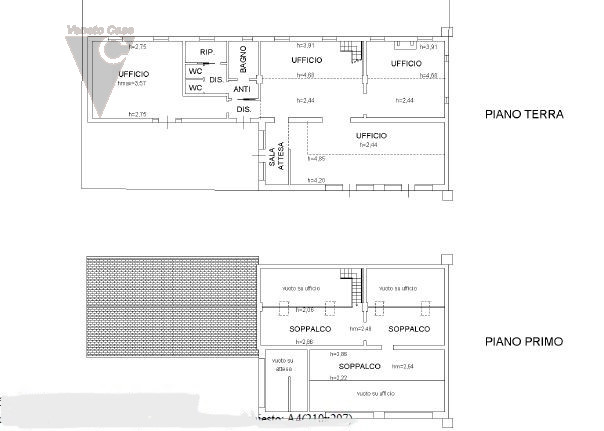Nella prima periferia di Padova-Zona industriale est, proponiamo in locazione ufficio in compless...