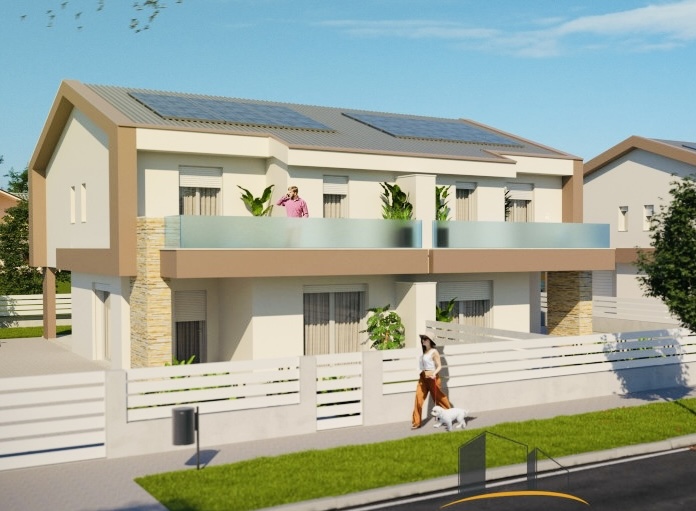 (Per INFO Cristina 3389226442) Bifamiliare di nuova costruzione classe A4. A San Giacomo di Albig...