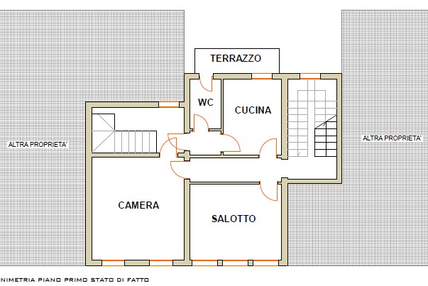 Battaglia Terme. In contesto residenziale, posizionata nel cuore del paese, porzione indipendente...