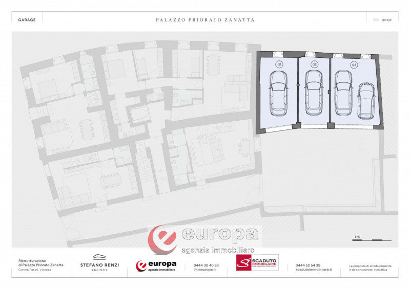 In posizione di pregio a 150 mt. da Piazza dei Signori, dietro alle ex Poste centrali, è in corso...