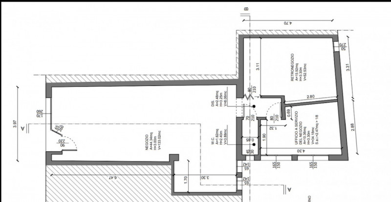 Stanga. Negozio - Ufficio completamente Ristrutturato. Acquisto senza iva, piano terra, di mq 80....