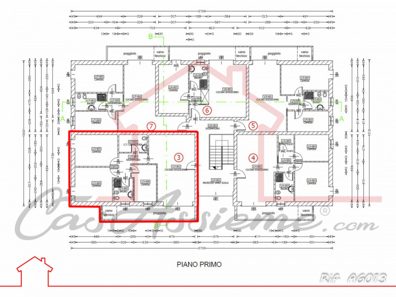 Rif. AG013
CHIAVI IN MANO - ULTIMA UNITA'!
Situato in un contesto residenziale in fase di importa...