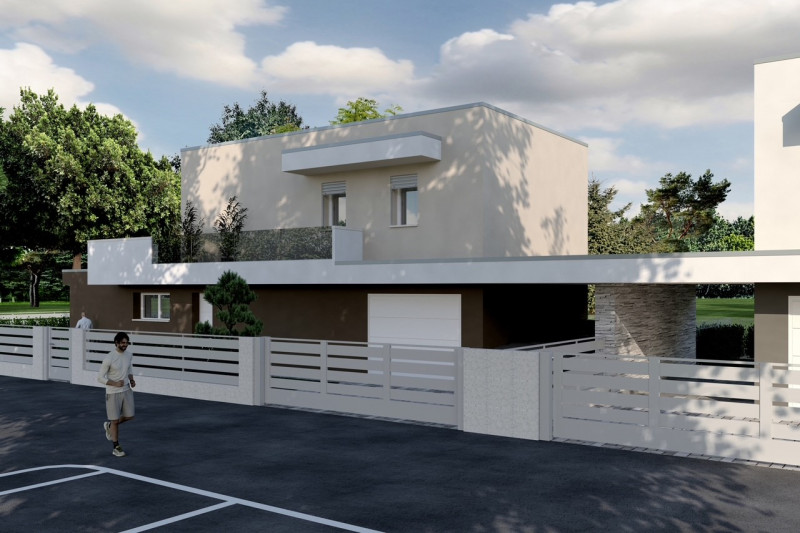 ALBIGNASEGO zona Carpanedo: vendesi casa singola in costruzione studiata per offrire il massimo c...