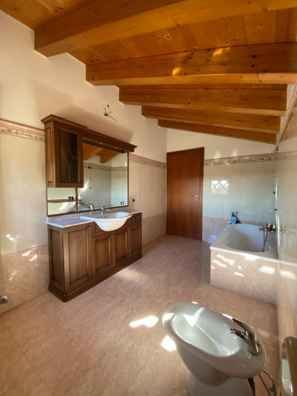 loc. Lovertino: immersa nel verde della campagna tra i colli Berici ed Euganei, ampia casa singol...