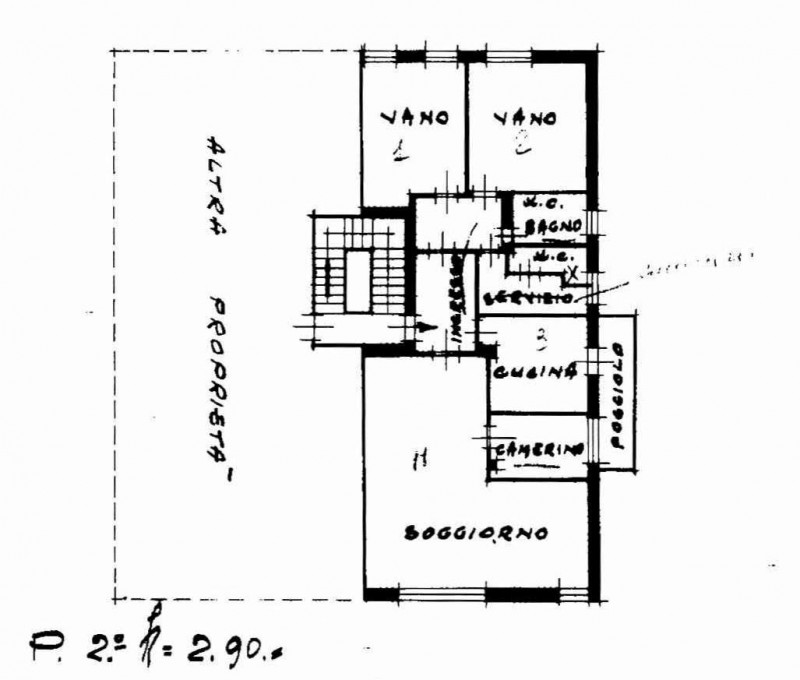 CITTA' GIARDINO: APPARTAMENTO 3 CAMERE DA RISTRUTTURARE €.425.000 RIF.FBC001

Nella prestigiosa z...