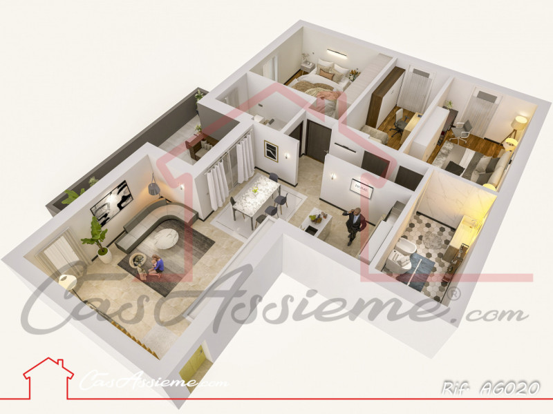 Rif. AG020
- EDIFICIO NZEB -
In posizione strategica in prossimità del centro storico di Tombolo,...