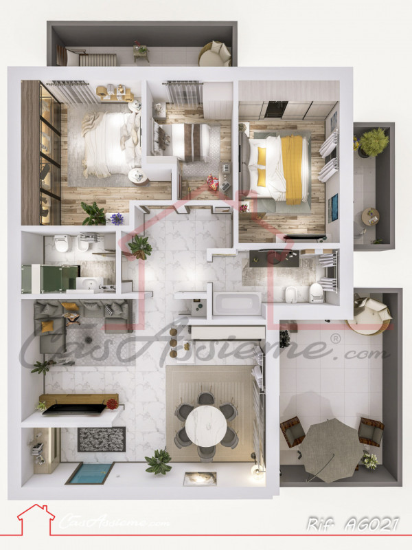 Rif. AG021
- EDIFICIO NZEB -
In posizione strategica in prossimità del centro storico di Tombolo,...