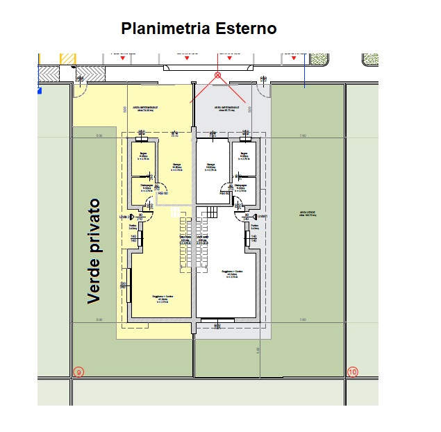 ALBIGNASEGO casa bifamiliare di nuova costruzione in zona tranquilla residenziale ma ben servita ...