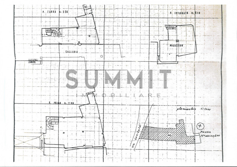 SCHIO - CENTRO STORICO:  Ampio e raffinato NEGOZIO sviluppato su due piani. Cl. En. G IPE 175,00....