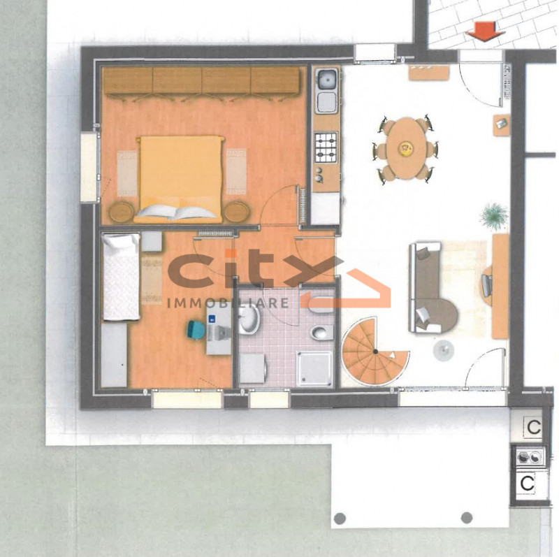 Nel cuore di San Giuseppe di Cassola, proponiamo in esclusiva un appartamento al piano terra con ...