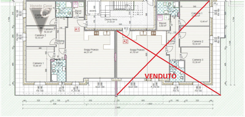 ULTIMO DISPONIBILE
Su centrale quartiere a Ponte San Nicolò, finalmente, disponiamo della nuova c...