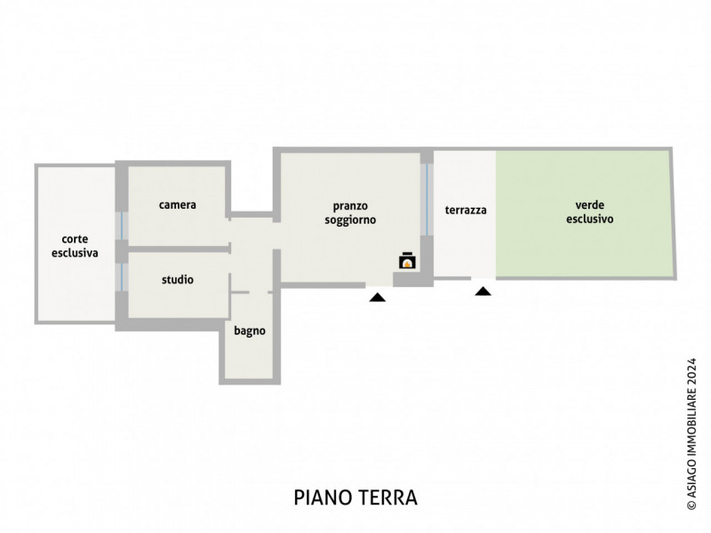 Vivere la stagione autunnale e quella invernale in questo Chalet sarà un'esperienza indimenticabi...