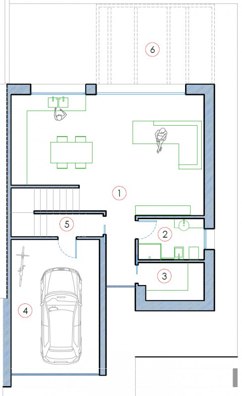 A Carità di Villorba (TV), proponiamo in vendita ampia porzione di abbinata (108 mq calpestabili ...