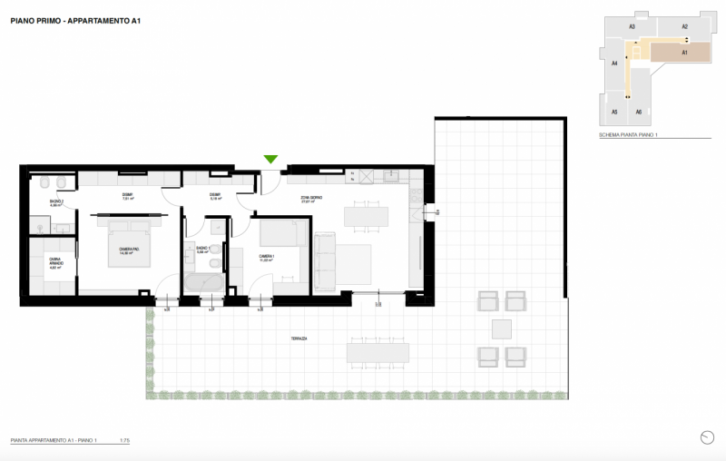 Rif. BA221-A1 (Per info: 393 9878704 Daniel)

Appartamento Rif. A1 – Cereria Living: Comfort e mo...
