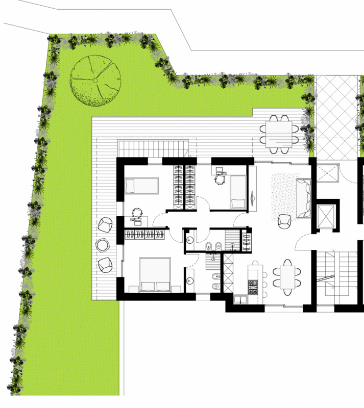 DUEVILLE. RESIDENCE I GIARDINI.

In zona strategica per tutti i servizi ma allo stesso tempo coll...