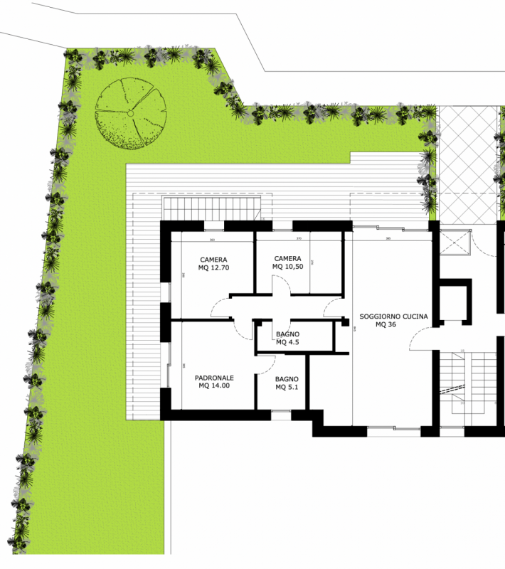 DUEVILLE. RESIDENCE I GIARDINI.

In zona strategica per tutti i servizi ma allo stesso tempo coll...