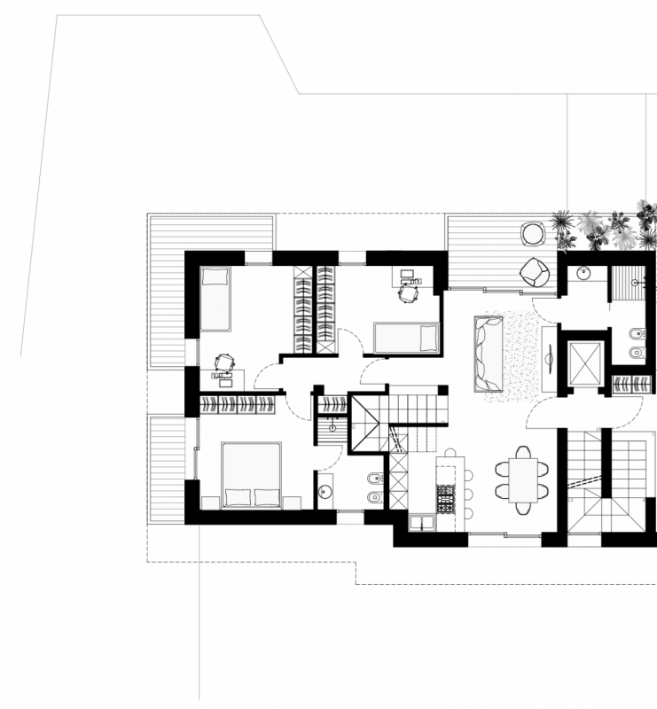 DUEVILLE. RESIDENCE I GIARDINI.

In zona strategica per tutti i servizi ma allo stesso tempo coll...