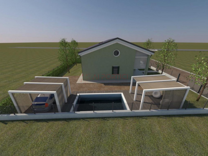 PIOVE DI SACCO zona Sant'Anna - Porzione di BIFAMILIARE tutta su un piano con scoperto di proprie...