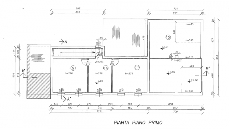 Tipica casa di campagna con annesso rustico adiacente e giardino di proprietà. 
Ubicata in zona r...