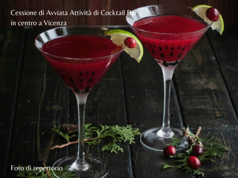 CESSIONE ATTIVITA' DI COCKTAIL BAR IN CENTRO A  VICENZA- RIF. 8145
Nel cuore di Vicenza, in zona ...