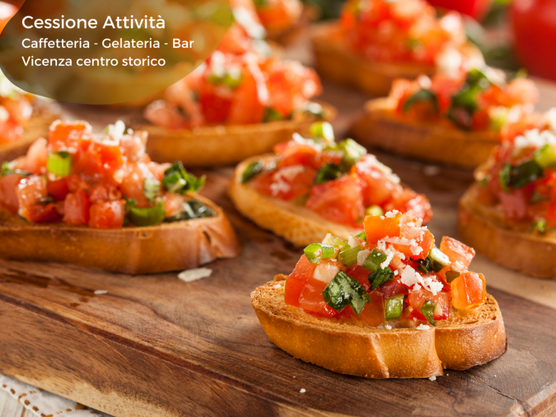 CEDESI CAFFETTERIA-GELATERIA-BAR CON LABORATORIO ARTIGIANALE IN OTTIMA ZONA DI VICENZA - Rif. 814...