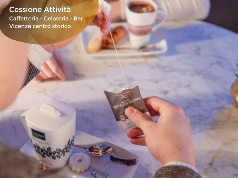 CEDESI CAFFETTERIA-GELATERIA-BAR CON LABORATORIO ARTIGIANALE IN OTTIMA ZONA DI VICENZA - Rif. 814...