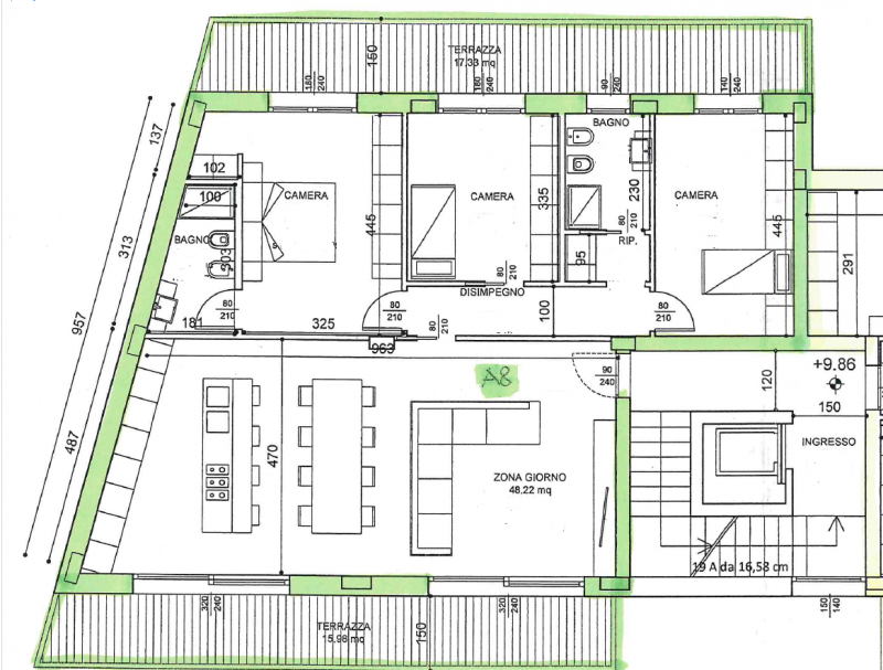 Savonarola, fuori le mura medioevali, appartamento nuovo in classe energetica A4, dotato di impia...