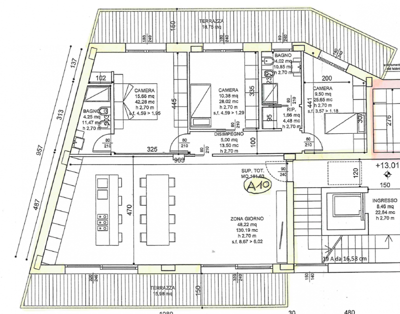 Savonarola, fuori le mura medioevali, appartamento nuovo in classe energetica A4, dotato di impia...